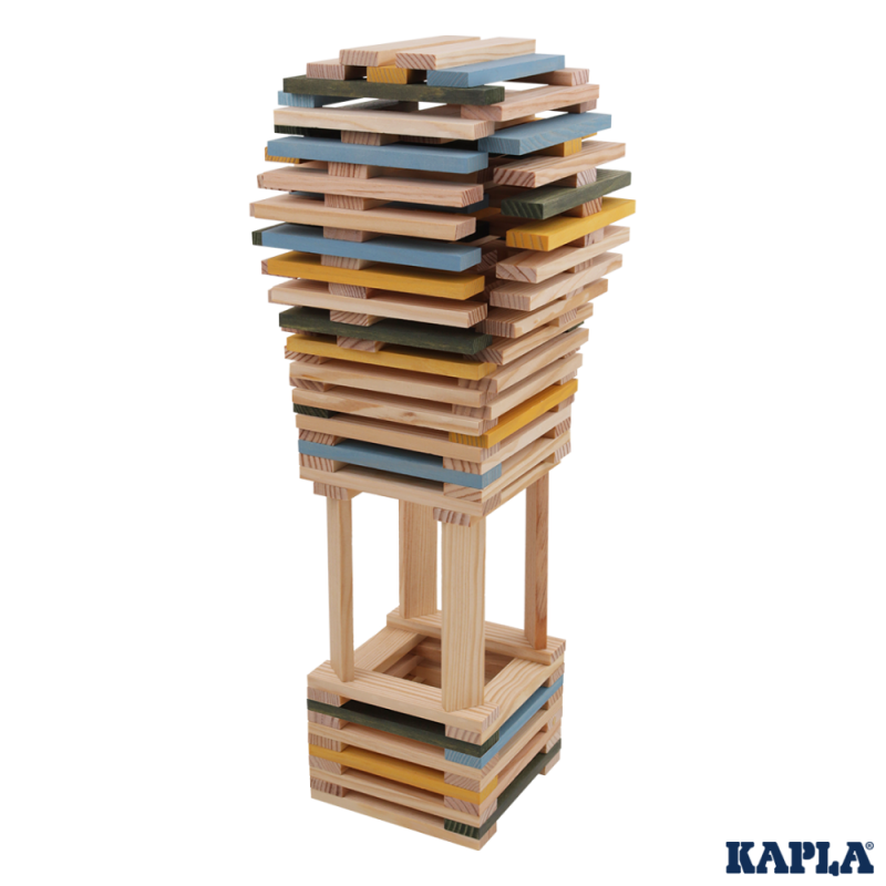 Kapla Box 120 - KAP-BA120BJV - Kapla - Wooden blocks and boards - Le Nuage de Charlotte