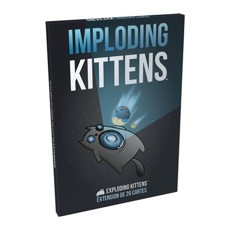 Exploding Kittens - Ext. Imploding Kittens - EXK-191572 - Exploding Kittens - pour les plus petits - Le Nuage de Charlotte