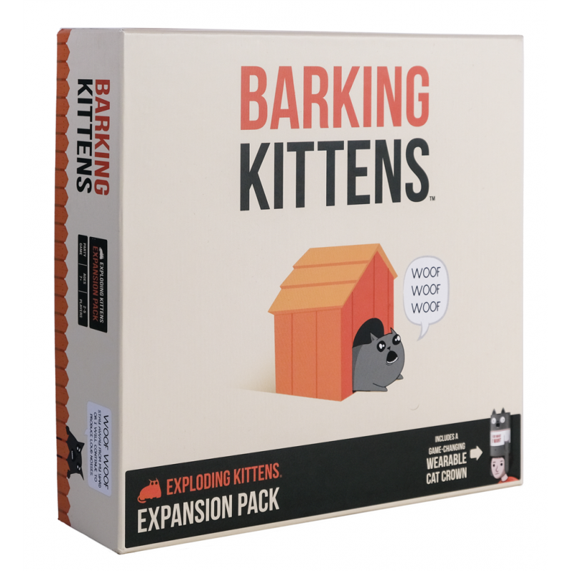 Exploding Kittens - Ext. Barking Kittens - EXK-191578 - Exploding Kittens - Board Games - Le Nuage de Charlotte