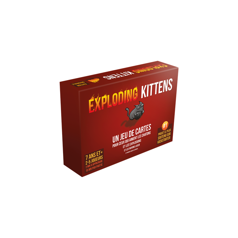 Exploding Kittens - EXK-191491 - Exploding Kittens - pour les plus petits - Le Nuage de Charlotte