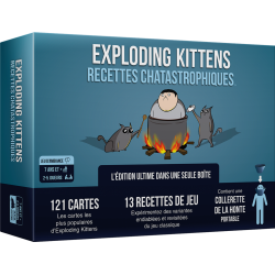 Exploding Kittens - Recettes Chatastrophiques - EXK-191512 - Exploding Kittens - pour les plus petits - Le Nuage de Charlotte