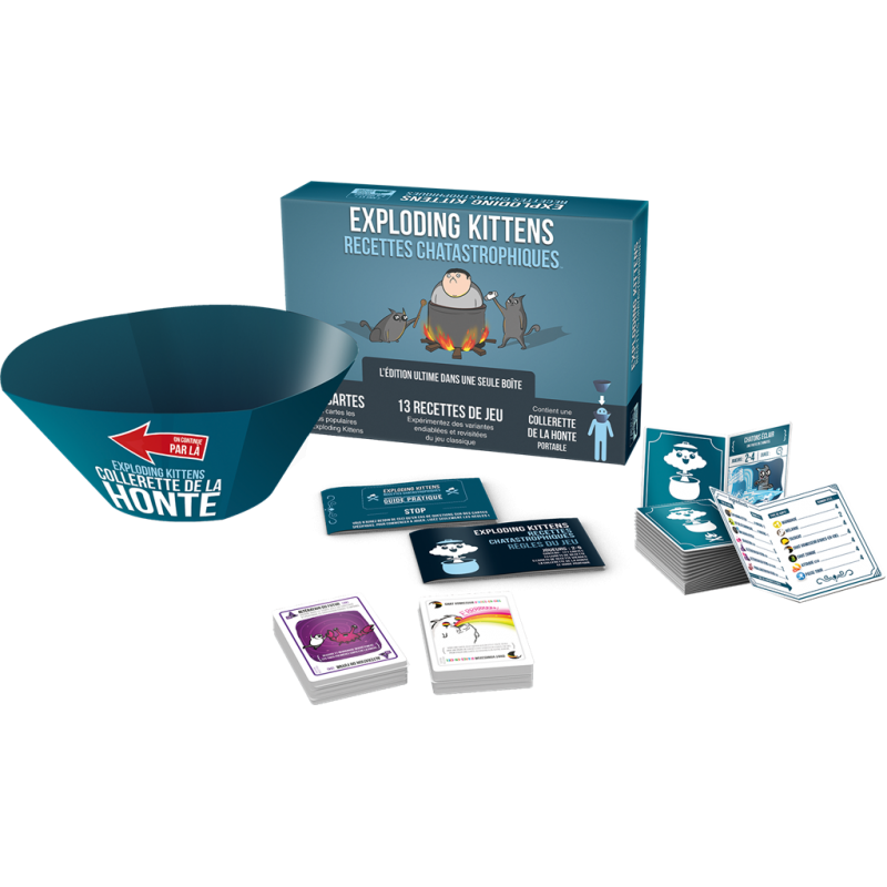 Exploding Kittens - Recettes Chatastrophiques - EXK-191512 - Exploding Kittens - for the little ones - Le Nuage de Charlotte