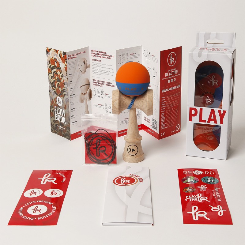 Kendama Play X Grip - Cool Mango - KEN-2034 - Play Kendama - Other Skill Games - Le Nuage de Charlotte