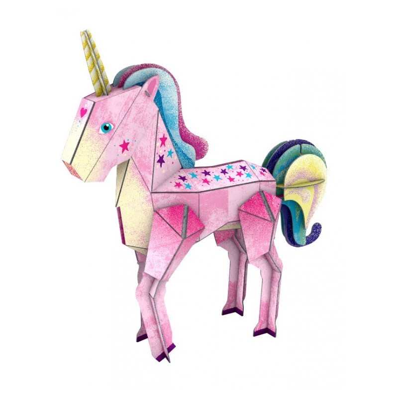 The 3D unicorn - SASSI-9788830305021 - Sassi - Books - Le Nuage de Charlotte