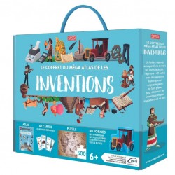 Le Coffret Méga Atlas des inventions - SASSI-9788830307575 - Sassi - Documentaires - Le Nuage de Charlotte