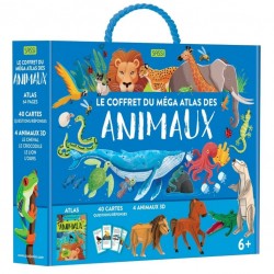 Le coffret méga atlas des Animaux - SASSI-9788830307650 - Sassi - Documentaires - Le Nuage de Charlotte