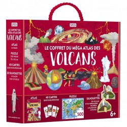 Le coffret méga atlas des Volcans - SASSI-9788830307667 - Sassi - Documentaires - Le Nuage de Charlotte