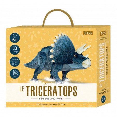 The Triceratops - SASSI-9788830309050 - Sassi - Documentaries - Le Nuage de Charlotte