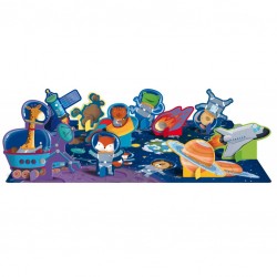 Q-box - Space - SASSI-9788830310049 - Sassi - Puzzles for little ones - Le Nuage de Charlotte