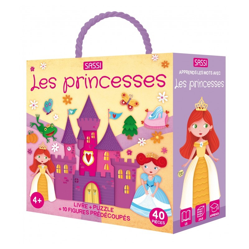 Q-box - Les Princesses - SASSI-9788830310506 - Sassi - Puzzles pour les petits - Le Nuage de Charlotte