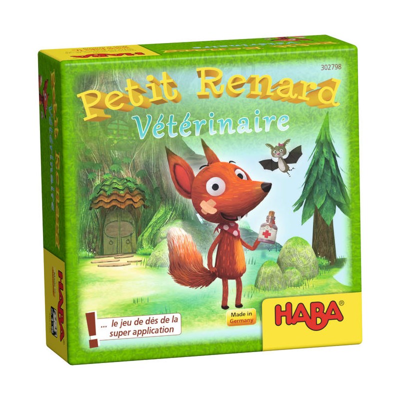 Petit Renard Vétérinaire - HAB-1302797002 - Haba - Jeux de société - Le Nuage de Charlotte