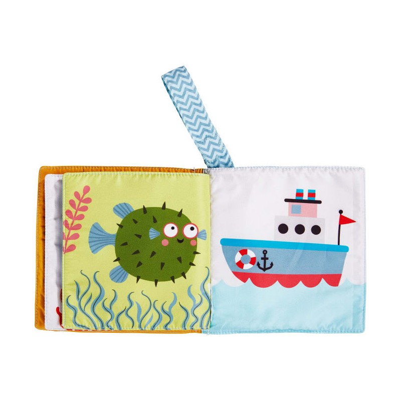 Fabric Book Marine World - HAB-306078 - Haba - Baby books - Le Nuage de Charlotte