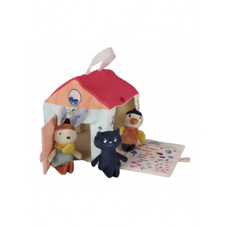 Gabin Lapin Play House - EBU-E90018 - ebulobo - Activity Toys - Le Nuage de Charlotte