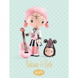 Tinyly - Sidonie & Zick - DJE-DJ06940 - DJECO - Figurines Tinyly et Arty Toys - Le Nuage de Charlotte