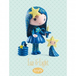 Tinyly - Luz & Light - DJE-DJ06942 - DJECO - Figurines Tinyly et Arty Toys - Le Nuage de Charlotte