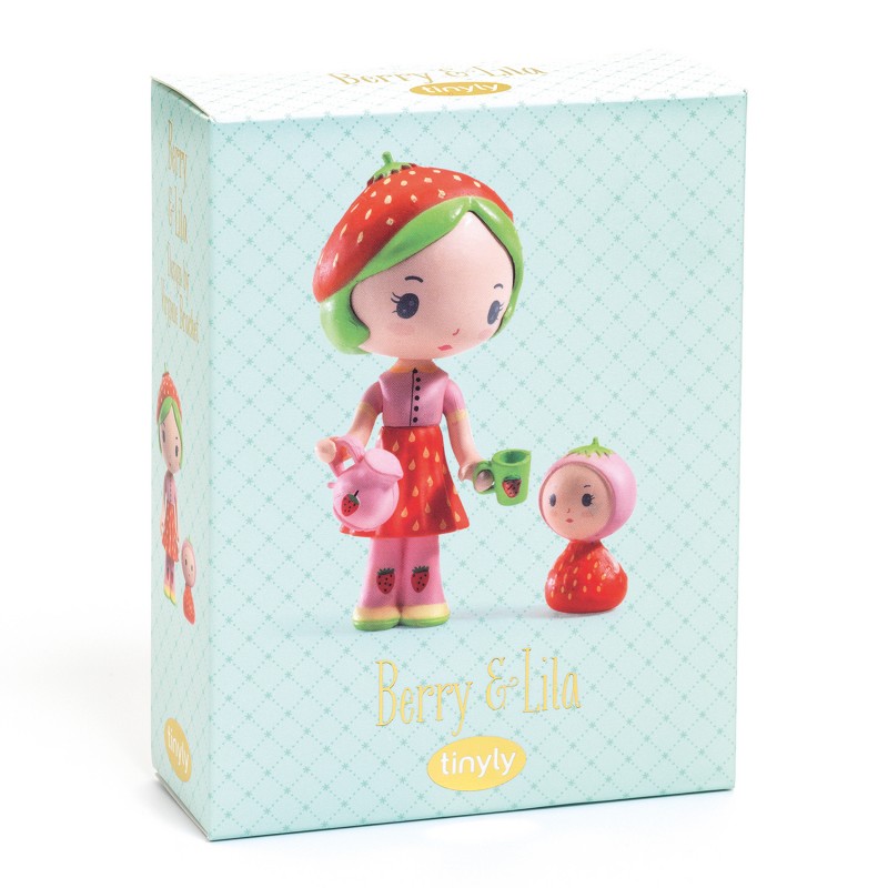 Tinyly - Berry & Lila - DJE-DJ06943 - Djeco - Figurines Tinyly et Arty Toys - Le Nuage de Charlotte