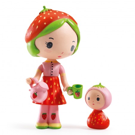 Tinyly - Berry & Lila - DJE-DJ06943 - Djeco - Figurines Tinyly et Arty Toys - Le Nuage de Charlotte