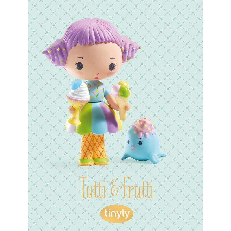 Tinyly - Tutti & Frutti - DJE-DJ06945 - DJECO - Figurines Tinyly - Le Nuage de Charlotte