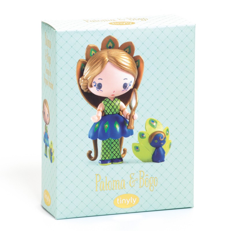 Tinyly - Paloma & Bôgo - DJE-DJ06946 - DJECO - Figurines Tinyly - Le Nuage de Charlotte