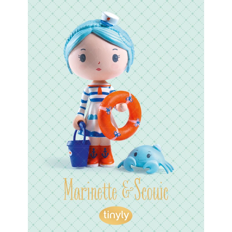 Tinyly - Marinette & Scouic - DJE-DJ06948 - DJECO - Figurines Tinyly - Le Nuage de Charlotte