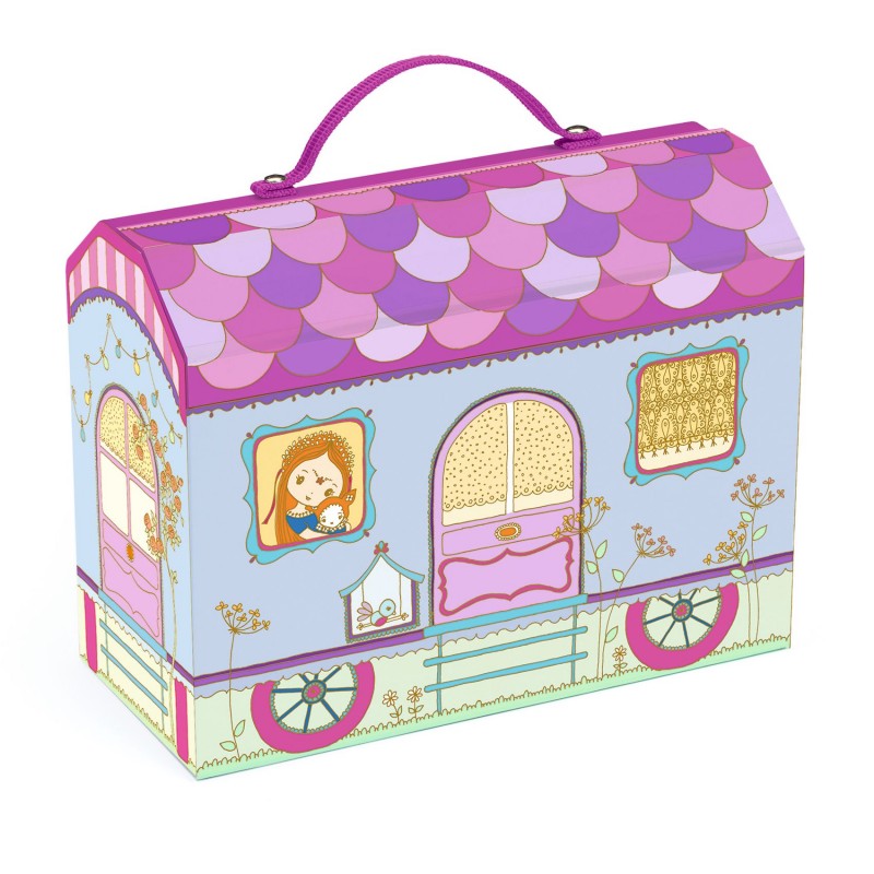 Tinyly - Maison de Bluchka & Indie - DJE-DJ06952 - DJECO - Figurines Tinyly et Arty Toys - Le Nuage de Charlotte