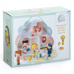 Tinyly - Maison de Sunny & Mia - DJE-DJ06953 - DJECO - Figurines Tinyly et Arty Toys - Le Nuage de Charlotte