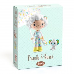 Tinyly - Prunelle & Bianca - DJE-DJ06961 - Djeco - Figurines Tinyly et Arty Toys - Le Nuage de Charlotte