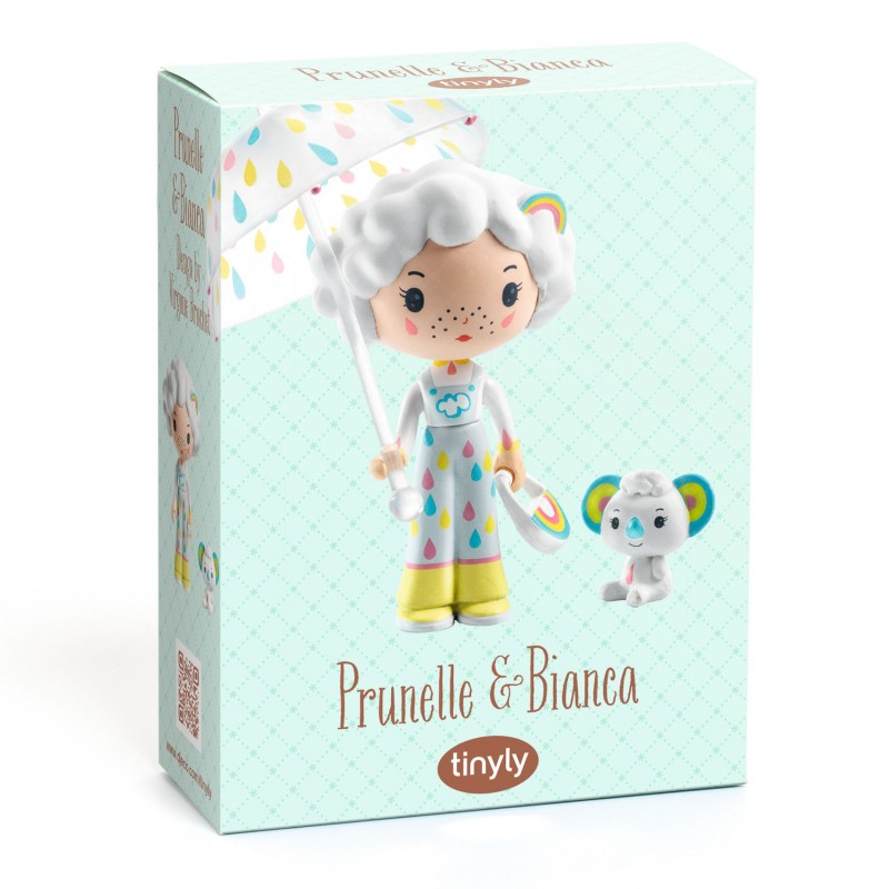 Tinyly - Prunelle & Bianca - DJE-DJ06961 - Djeco - Tinyly and Arty Toys Figures - Le Nuage de Charlotte