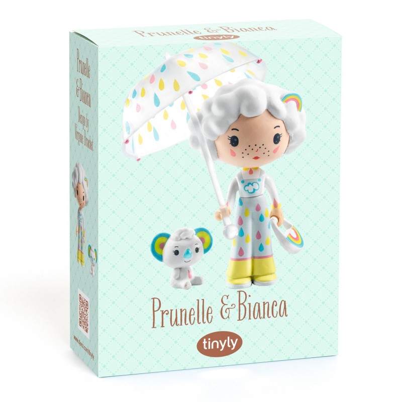 Tinyly - Prunelle & Bianca - DJE-DJ06961 - Djeco - Figurines Tinyly et Arty Toys - Le Nuage de Charlotte