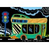 Scratch Art Book Mini A6 Cars - AVE-7331659 - Avenir - Pencils, markers, etc... - Le Nuage de Charlotte