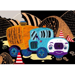 Scratch Art Book Mini A6 Cars - AVE-7331659 - Avenir - Pencils, markers, etc... - Le Nuage de Charlotte