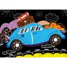 Scratch Art Book Mini A6 Cars - AVE-7331659 - Avenir - Pencils, markers, etc... - Le Nuage de Charlotte