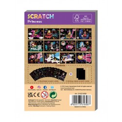 Scratch Art Book Mini A6 - Princesse - AVE-7331658 - Avenir - Crayons, feutres, etc... - Le Nuage de Charlotte