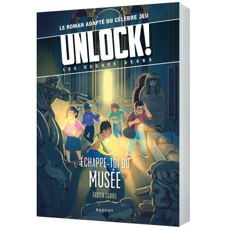 Unlock! Escape Geeks - T3 - Echappe-toi du musée - SPC-SCUNLEG03FR - Rageot - Activity Books - Le Nuage de Charlotte