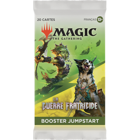 Magic the Gathering - La Guerre Fratricide - Boosters Jumpstart - WOC-WIBWJUMPFR - Wizards Of The Coast - Deck Building - Le ...