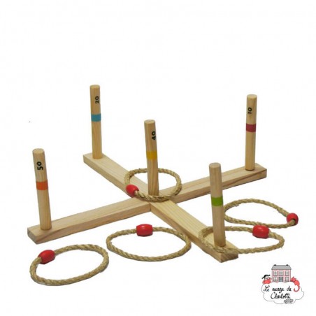 Ring Toss Game - OUT-0713045 - Outdoor Play - Jeux d'éxtérieur - Le Nuage de Charlotte