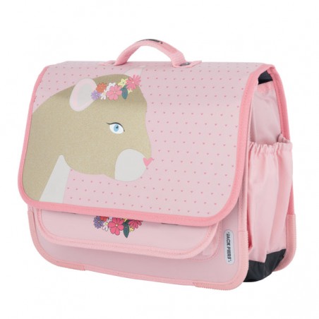 Jack Piers - Large Paris Schoolbag - Flower Leopard - JAPI-PAL22253 - Jack Piers - Backpacks - Le Nuage de Charlotte