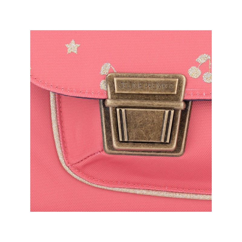 Jeune Premier - Classic Midi - Cherry Glitter Pink - JEPR-CLD22162 - Jeune Premier - Cartables et sac à dos - Le Nuage de Cha...