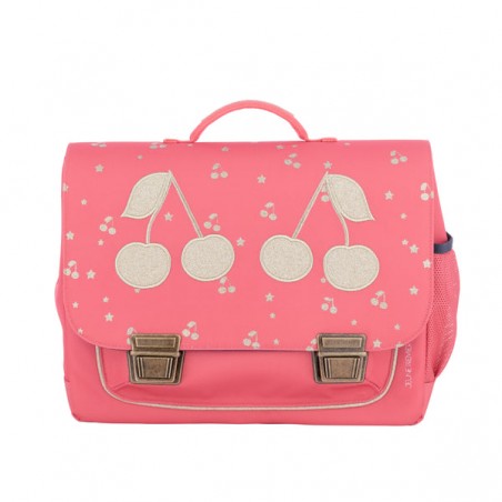 Jeune Premier - Classic Midi - Cherry Glitter Pink - JEPR-CLD22162 - Jeune Premier - Cartables et sac à dos - Le Nuage de Cha...