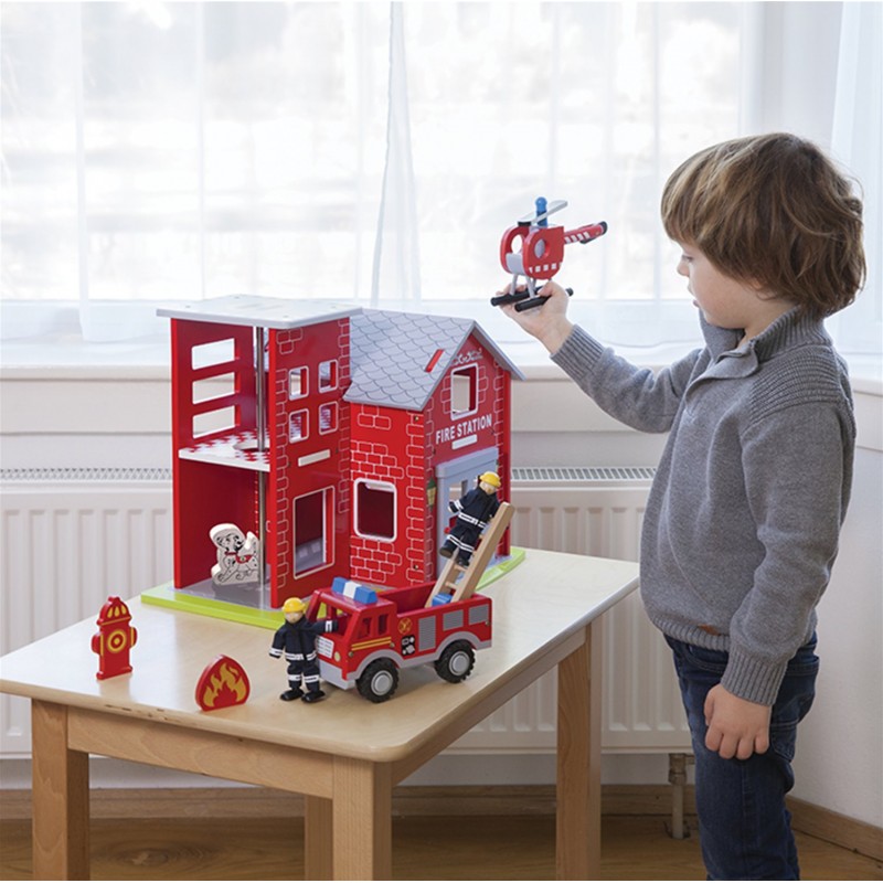 Fire Station - NCT-11020 - New Classic Toys - Garages and accessories - Le Nuage de Charlotte