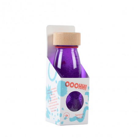 Petit Boum - Bouteille sensorielle Float - Violet - PBM-PBFPURPLE - Petit Boum - Jouets d'activité - Le Nuage de Charlotte