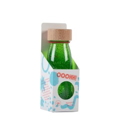 Petit Boum - Bouteille sensorielle Float - Vert - PBM-PBFGREEN - Petit Boum - Jouets d'activité - Le Nuage de Charlotte