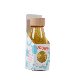 Petit Boum - Sensory bottle Float - Gold - PBM-PBFGOLD - Petit Boum - Activity Toys - Le Nuage de Charlotte