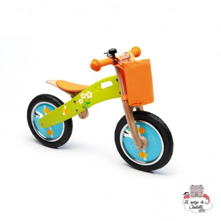 Balance Bike Flower & Bees (LARGE) - SCR-6181411 - Scratch - Balance Bike - Le Nuage de Charlotte