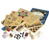 Wooden Game Compendium 100 - PHIL-3102 - Philos - Board Games - Le Nuage de Charlotte