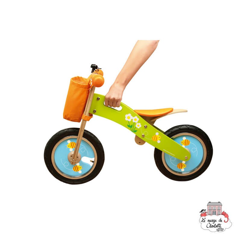 Balance Bike Flower & Bees (LARGE) - SCR-6181411 - Scratch - Balance Bike - Le Nuage de Charlotte