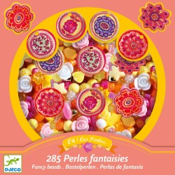 Oh! Les Perles - Perles acrylique - Fleurs - DJE-DJ09854 - DJECO - Enfilage de perles - Le Nuage de Charlotte