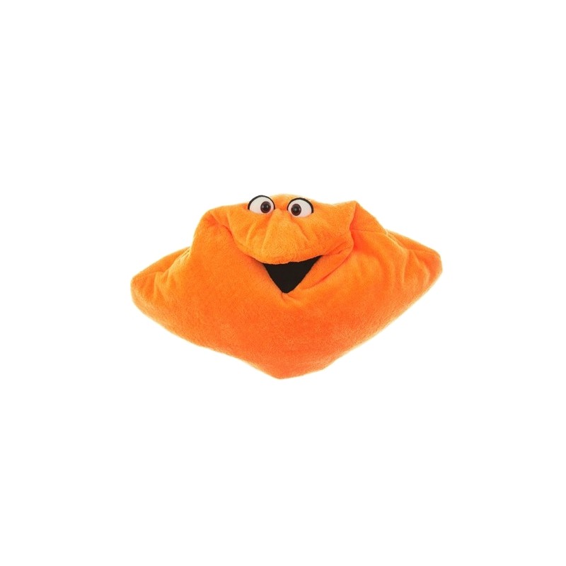 Coussin orange - LPS-W236 - Living Puppets - Marionettes à main - Le Nuage de Charlotte