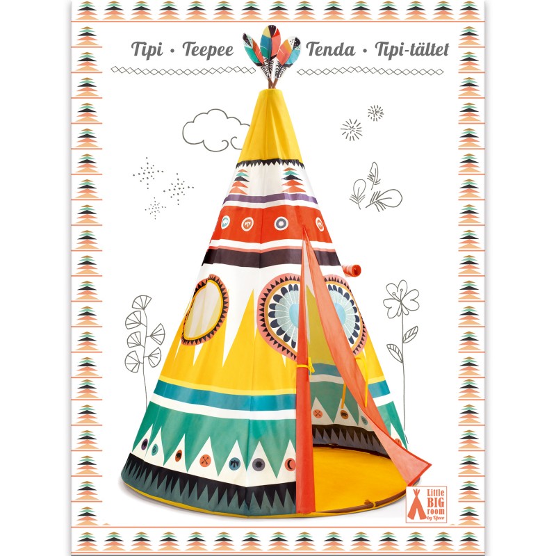 Tipi - DJE-DD04491 - DJECO - Tentes - Le Nuage de Charlotte