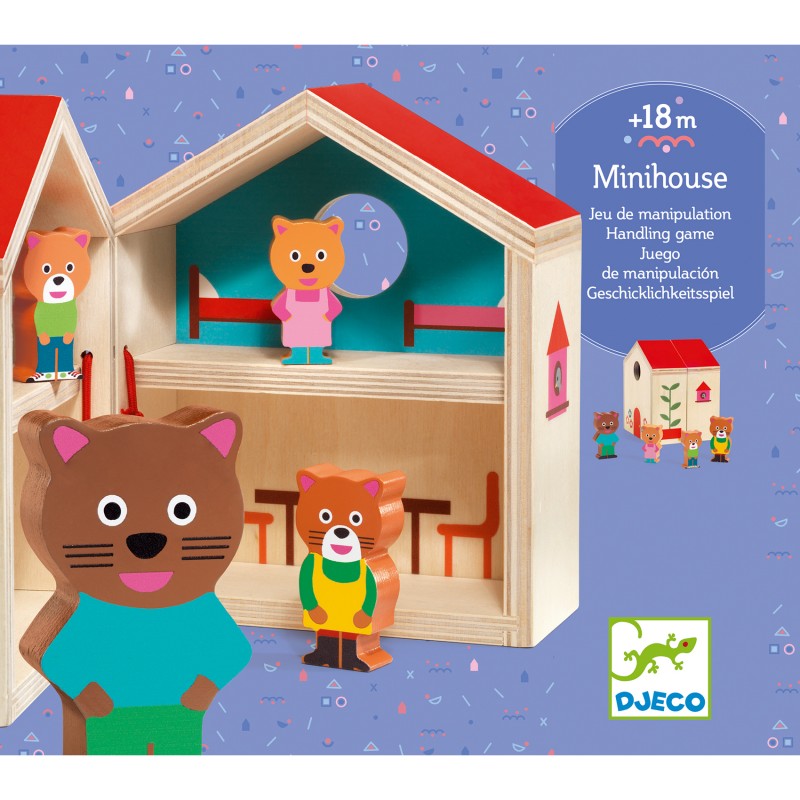 Minihouse - DJE-DJ06385 - Djeco - Garages and accessories - Le Nuage de Charlotte